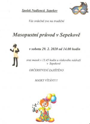 Maškarní průvod 1